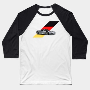 918 German Print Baseball T-Shirt